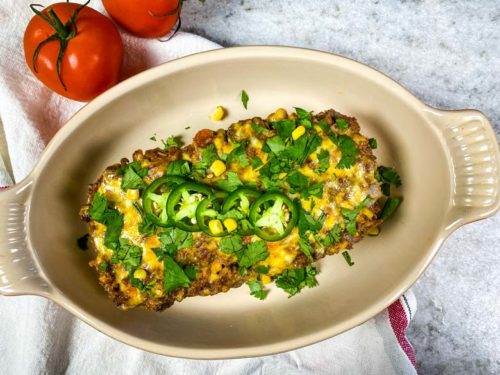 Spicy Mexican Meatloaf Recipe : My Crazy Good Life