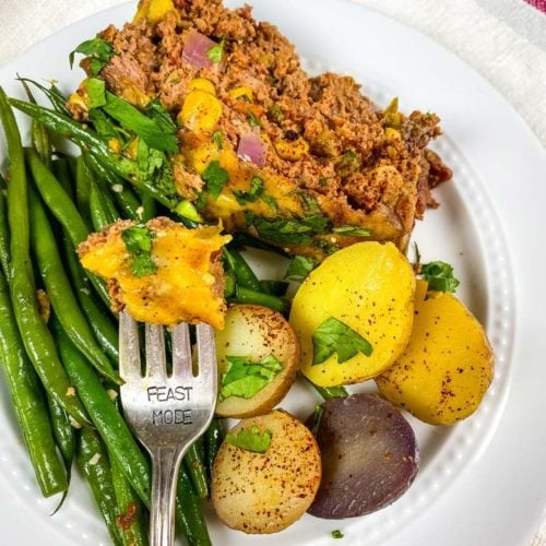 Spicy Mexican Meatloaf Recipe : My Crazy Good Life