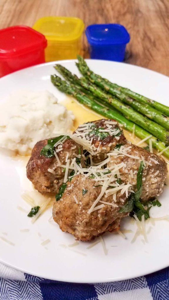 instant pot meatballs with 21 day fix containers