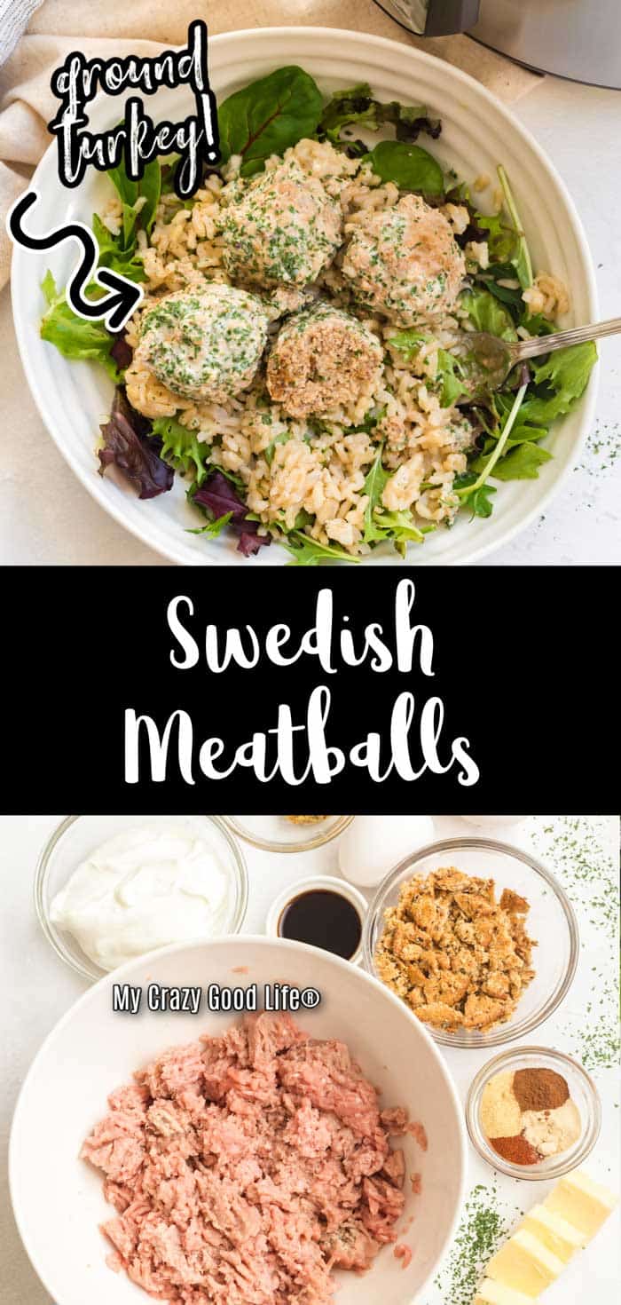 Instant Pot Turkey Swedish Meatballs My Crazy Good Life