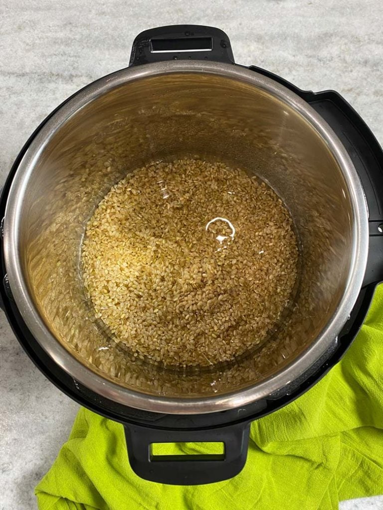 How to Cook Brown Rice in the Instant Pot My Crazy Good Life