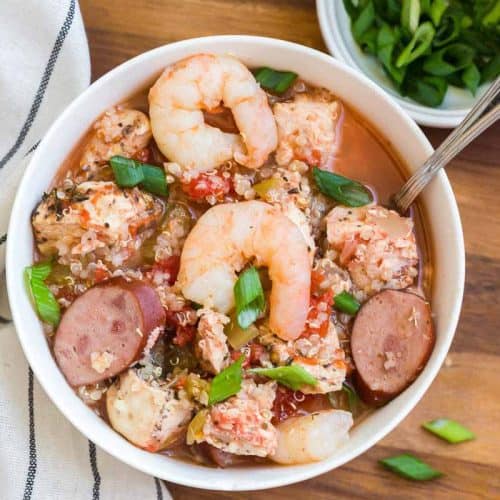 Instant Pot Jambalaya with Quinoa