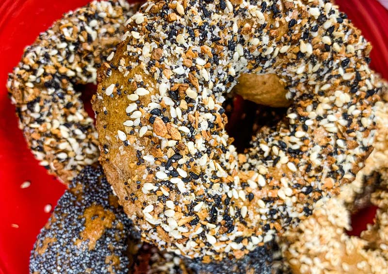 homemade bagels in the instant pot