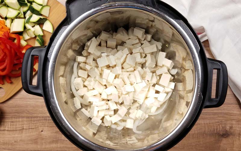 soy tofu in an instant pot