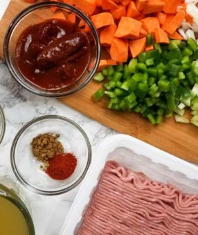 ingredients for sweet potato chili - how to substitute them