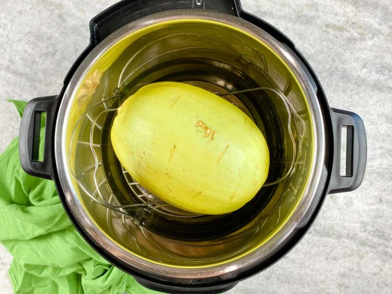 How to Cook Whole Spaghetti Squash in the Instant Pot