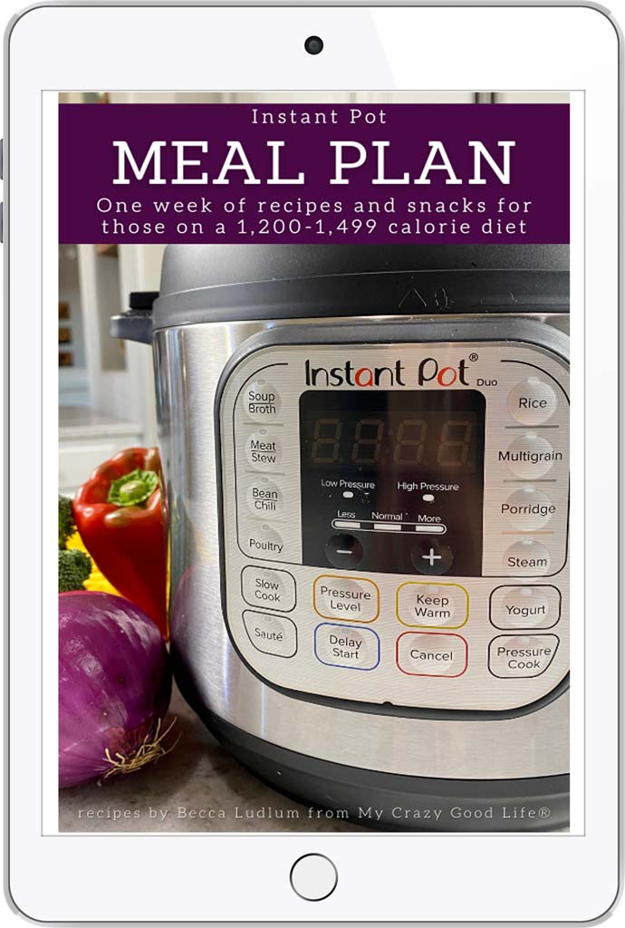 Instant Pot Meal Plan for 1,200-1,499 Daily Calories (FIX Plan A)