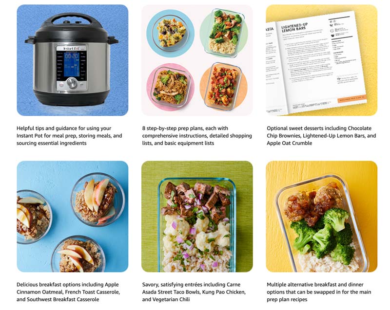 Instant pot discount meal prep plan