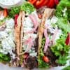 three Weight Watchers Beef Gyros