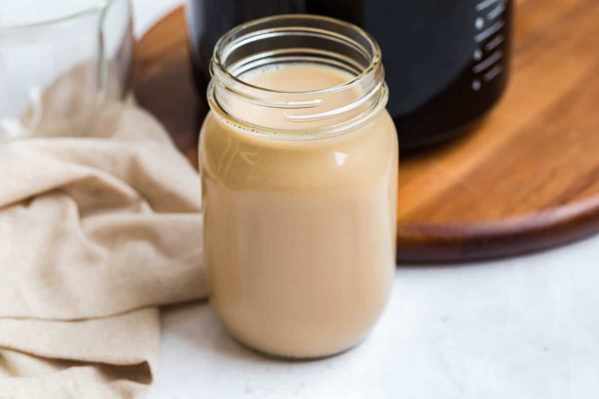 Homemade Vegan Coffee Creamer Recipe (With Several Flavor Options