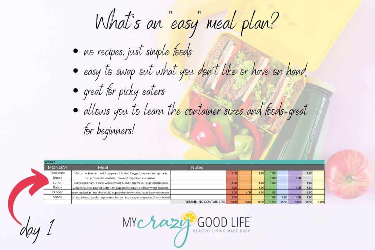 reasons why an easy meal plan might be for you