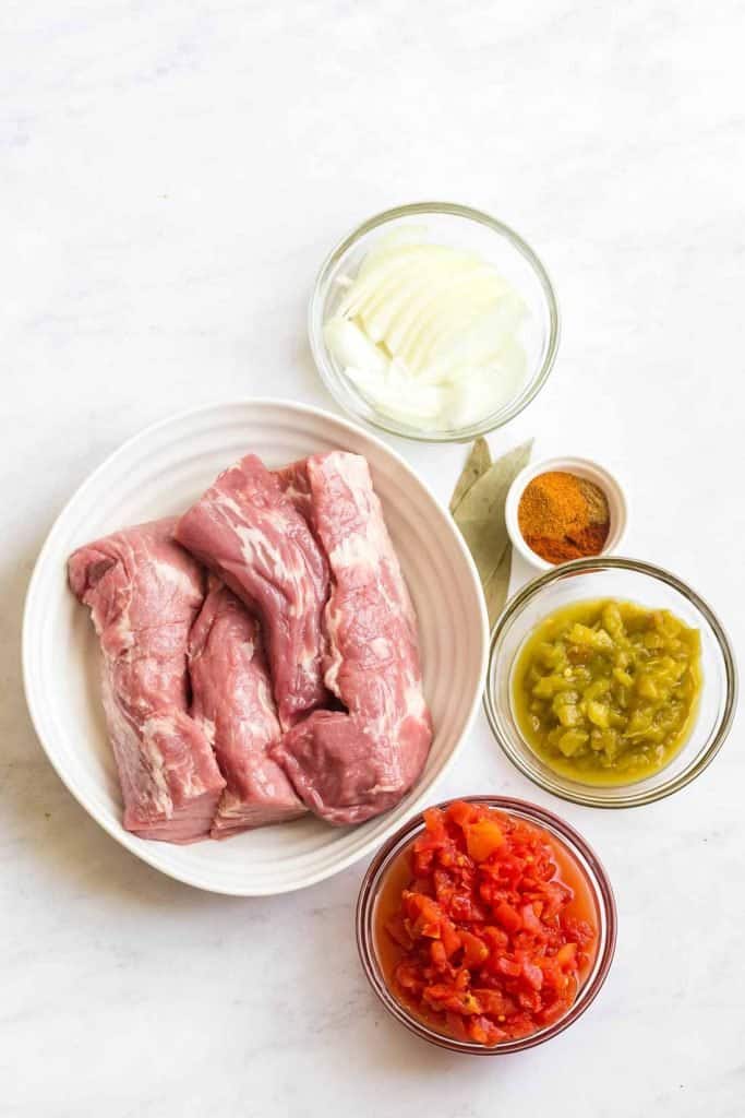 ingredients needed for weight watchers pork carnitas