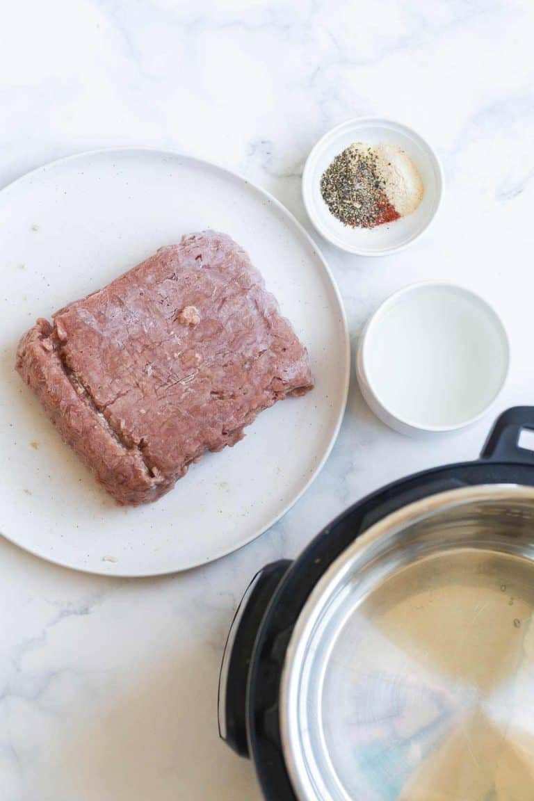 How to Cook Frozen Ground Turkey in the Instant Pot for Tacos & Chili!