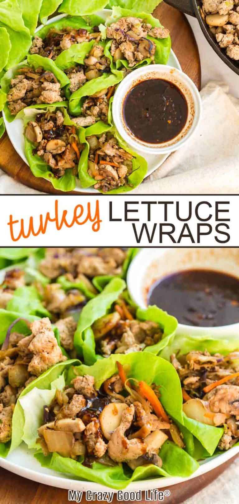 Healthy Turkey Lettuce Wrap Recipe : My Crazy Good Life