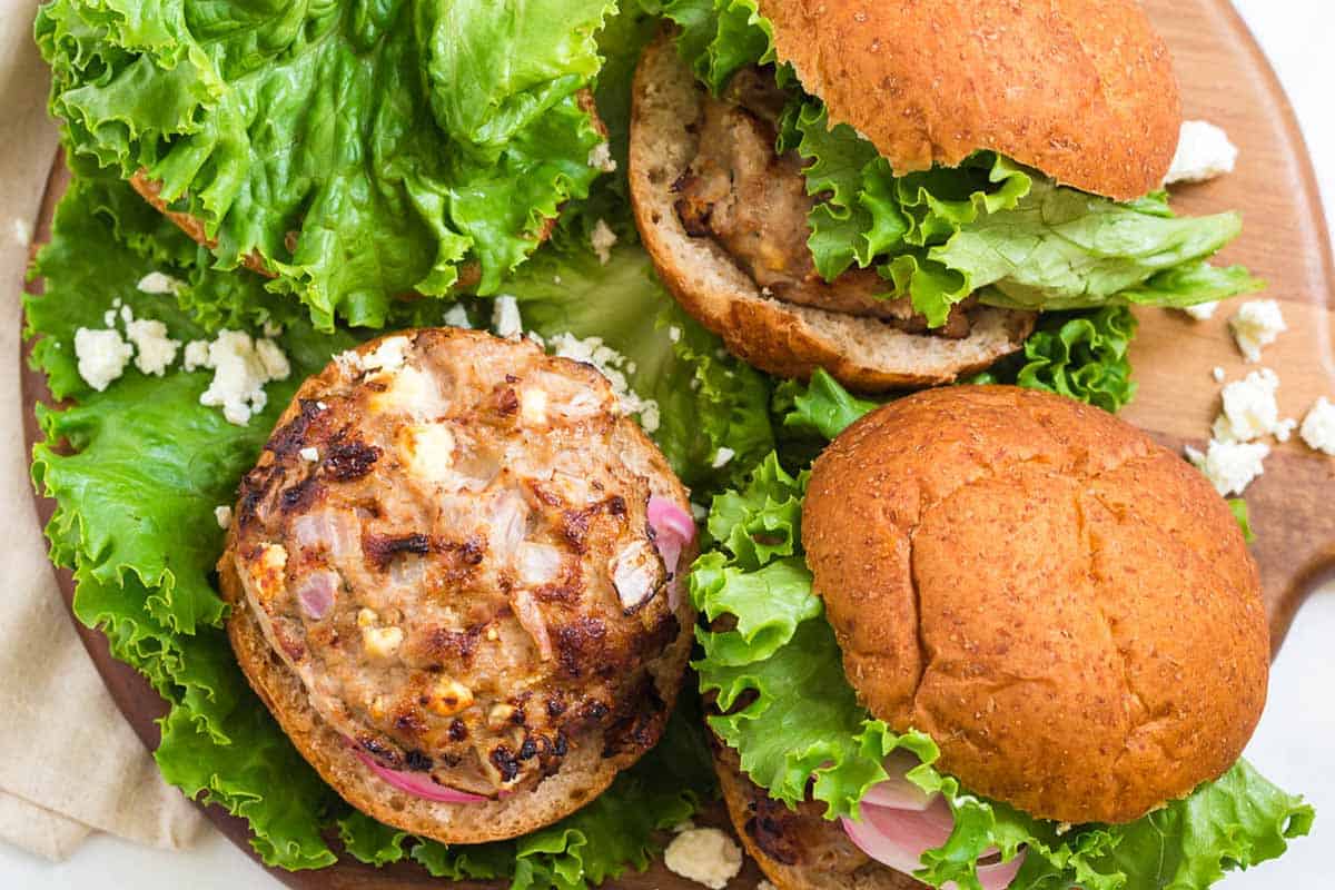 Healthy Turkey Burgers Recipe