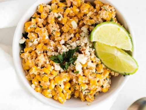 Easy Mexican Street Corn - And Hattie Makes Three