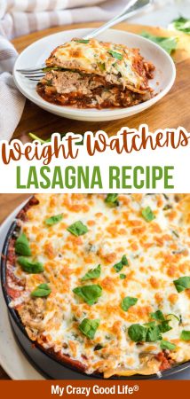 Weight Watchers Lasagna Recipe : My Crazy Good Life
