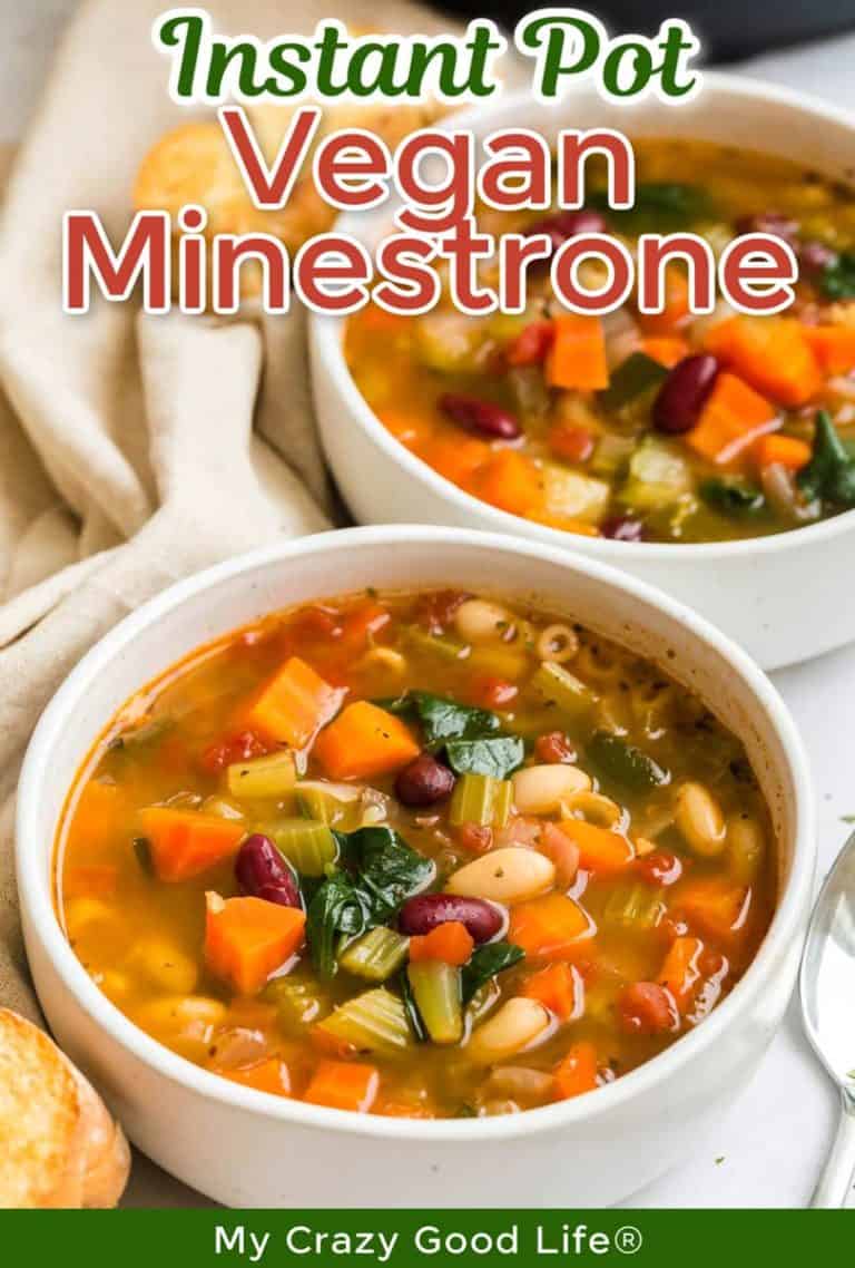 Vegan Minestrone Soup Recipe : My Crazy Good Life