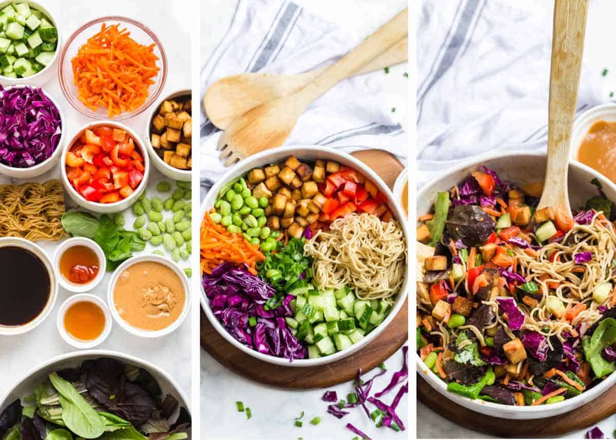 Spring Roll Salad Recipe My Crazy Good Life