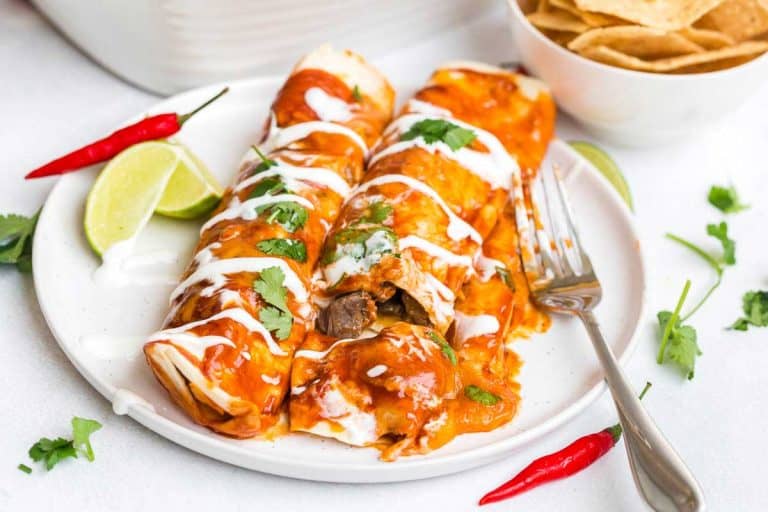 Healthy Carne Asada Enchiladas