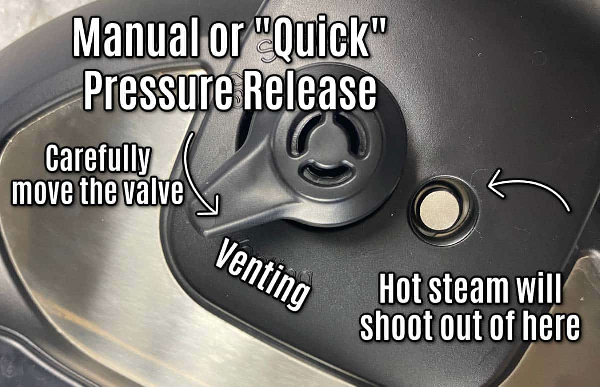 Instant Pot Natural Release vs Quick Release My Crazy Good Life