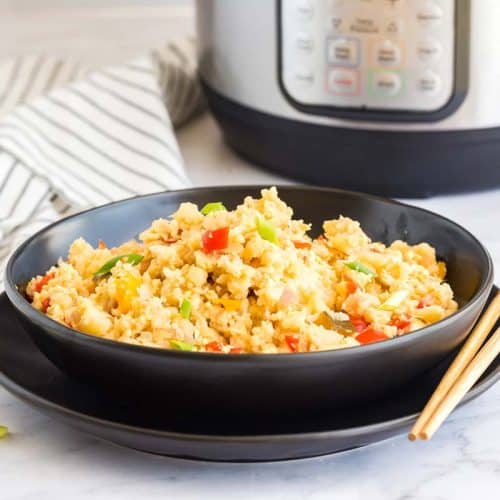 Instant Pot Fried Rice Recipe (Pressure Cooker Fried Rice)