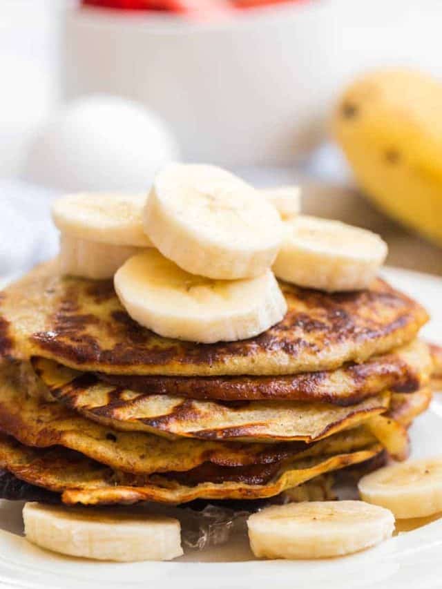 2 Ingredient Banana Pancake Recipe Story